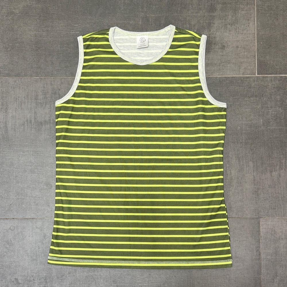 T&B Striped Sleepwear Top